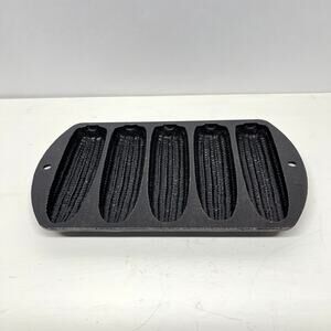 Lodge Cast Iron Corn Bread Stick Pan 5 Slots Cornbread